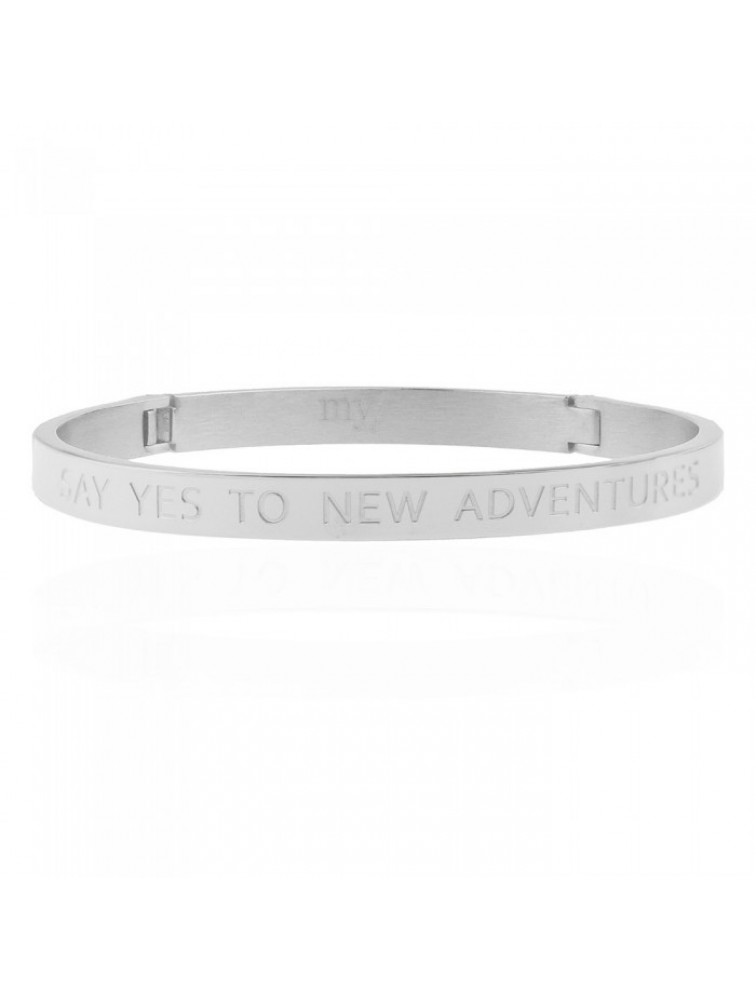 MY JEWELLERY Say Yes To New Adventures - Silver